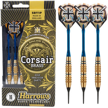 Harrows Corsair 3er-Set Soft Dartpfeile