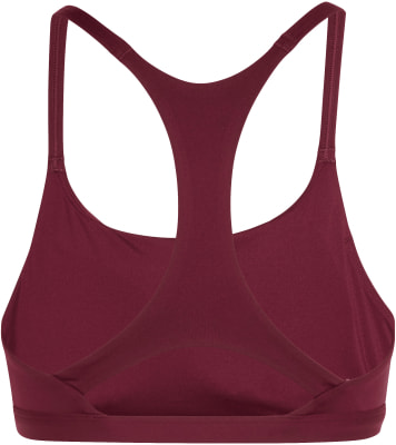 Damen-Weinrot-Sport-BH mit Racerback. Damen-Weinrot-Sport-BH mit Racerback.
