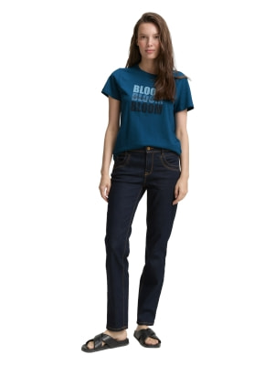 Tom Tailor Crew Neck Front női póló