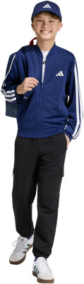 adidas J 3S FZ TR TT Trainingsjacke 100%rec.PES