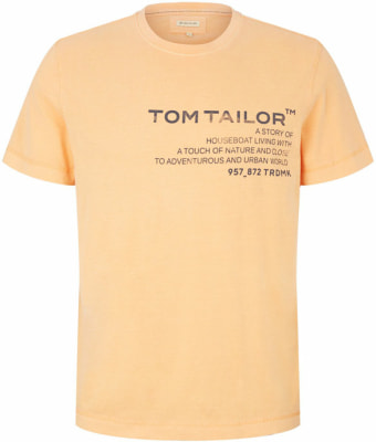 Tom Tailor TOM TAILOR Washed T-Shirt férfi póló