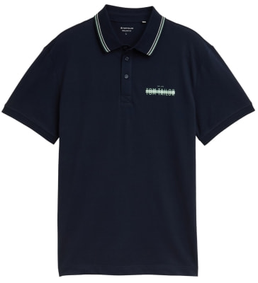 Tom Tailor Detailed Polo férfi póló