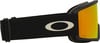 Oakley Skibrille mit schwarzem Band und verspiegelten Gläsern