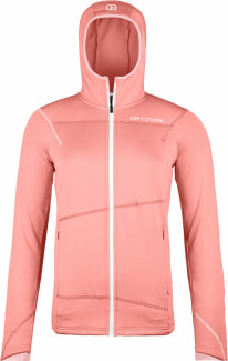 Fleece Light Fleecejacke mit Kapuze