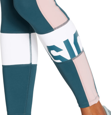 Color Block Cropped Tights