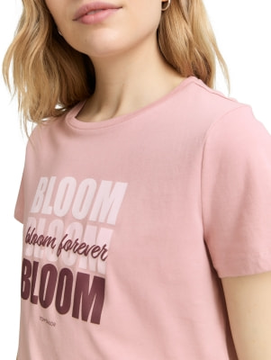 Tom Tailor Crew Neck Front női póló
