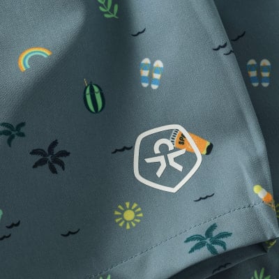 Colorkids AOP Badeshorts
