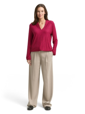 Tom Tailor V-Neck Alloverprinted női hosszú ujjú póló Tom Tailor V-Neck Alloverprinted női hosszú ujjú póló