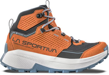 Herren-Wanderschuh von La Sportiva mit Gore-Tex-Membran in Orange.