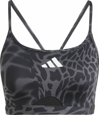 adidas Aeroreact Training Light Support 3-Streifen Sport-BH