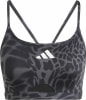 adidas Aeroreact Training Light Support 3-Streifen Sport-BH
