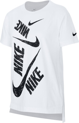 Nike Nsw Tee Dptl Swoosh lány póló
