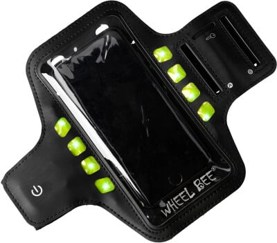 No Brand Wheel-Bee Night Hawk Running Armbag 8x LED-Light