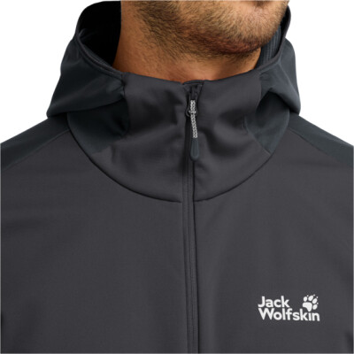 Jack Wolfskin Skyvail Softshelljacke mit Kapuze Jack Wolfskin Skyvail Softshelljacke mit Kapuze