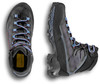 Ansicht von La Sportiva Wanderschuhen aus verschiedenen Blickwinkeln, mit Fokus auf Details.