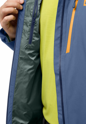 Jack Wolfskin Eagle Peak 2L Regenjacke mit Kapuze