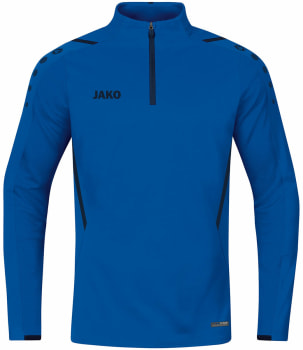 Jako Challenge Langarmshirt mit Halfzip