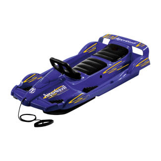 Alpen Gaudi Double Race 2 sedadlové boby s brzdou, 114 cm, skladovací box
