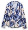 Tom Tailor Printed V-Neck női hosszú ujjú blúz