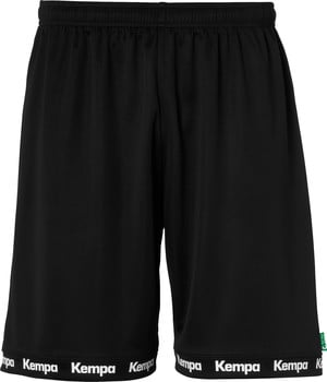 Schwarze Sporthose mit Kempa-Logo am Saum.