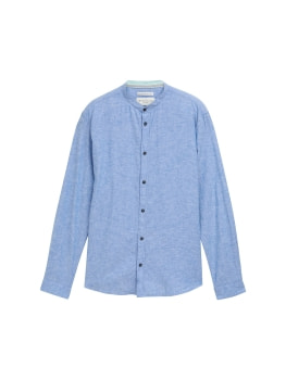 Tom Tailor TOM TAILOR Cotton Linen ffi. L/S póló