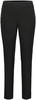 Schwarze Damen-Hose mit schmalem Bein und Reißverschlusstaschen.
