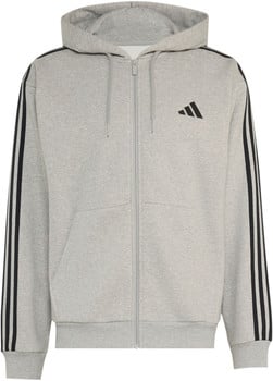 adidas Essentials 3-Streifen Fleece Kapuzenjacke