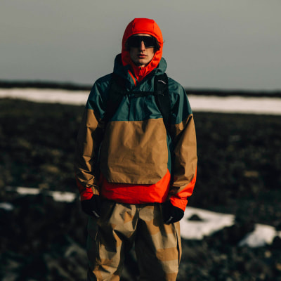 adidas Terrex Xploric 2.5L Climaproof Regenanorak mit Kapuze