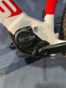 Detail eines E-Bikes mit Yamaha-Logo am Mittelmotor.