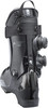 Schwarzer Head Skischuh mit verstellbaren Schnallen und Riemen.