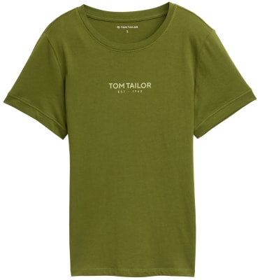Tom Tailor Logo Print női póló
