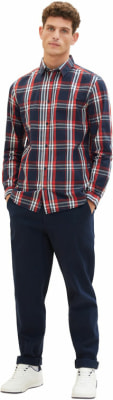 Tom Tailor TOM TAILOR Checked Shirt férfi póló