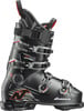 Schwarzer Skischuh von Nordica mit orange-grauen Details.
