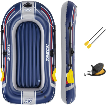 Bestway Nafukovací čln set, HydroForce Treck X1 veï. 228x121x32 cm