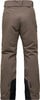 Braune Skihose mit schwarzen Einsätzen unten und RECCO- und HIPE-Logos.