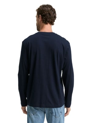 Tom Tailor Printed LS férfi póló
