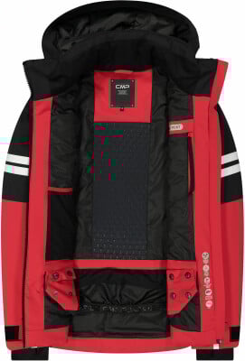CMP Jacket Zip Hood Skijacke mit Kapuze FEEL WARM Flat