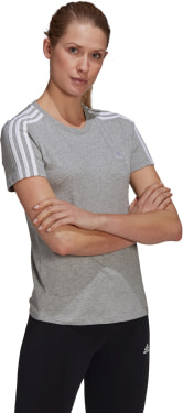 Loungewear Essentials Slim 3-Streifen T-Shirt