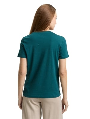 Tom Tailor Crew Neck Logo női póló