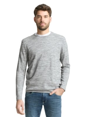 Tom Tailor Space Dye Knit férfi pulóver Tom Tailor Space Dye Knit férfi pulóver