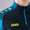 Jako Performance Langarmshirt mit Halfzip