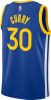 Steph Curry Trikot in Blau mit der Nummer 30 und dem Namen CURRY.