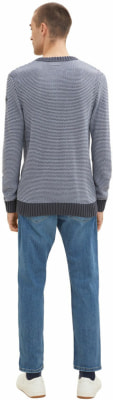 Tom Tailor TOM TAILOR Structured Knitt férfi pulóver