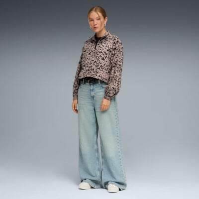 Puma Ess Graphic Animal Sweater mit 1/2 Zipp Puma Ess Graphic Animal Sweater mit 1/2 Zipp