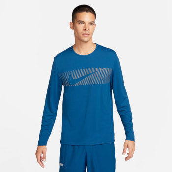 Nike UV Miler Flash langarm Laufshirt