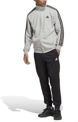 adidas Basic 3-Streifen French Terry Trainingsanzug