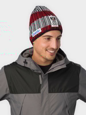 Eisbär Cortina OS Mütze Olympia 2026