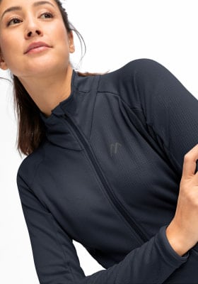 Maier Sports Sinaia Midlayer mit Kapuze