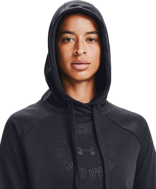 UNDER ARMOUR Rival Metallic női kapucnis felső