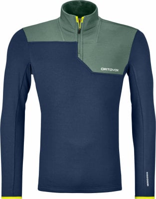 Ortovox Fleece Light Langarmshirt mit Halfzip